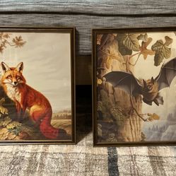 Vintage Animal Wall Art