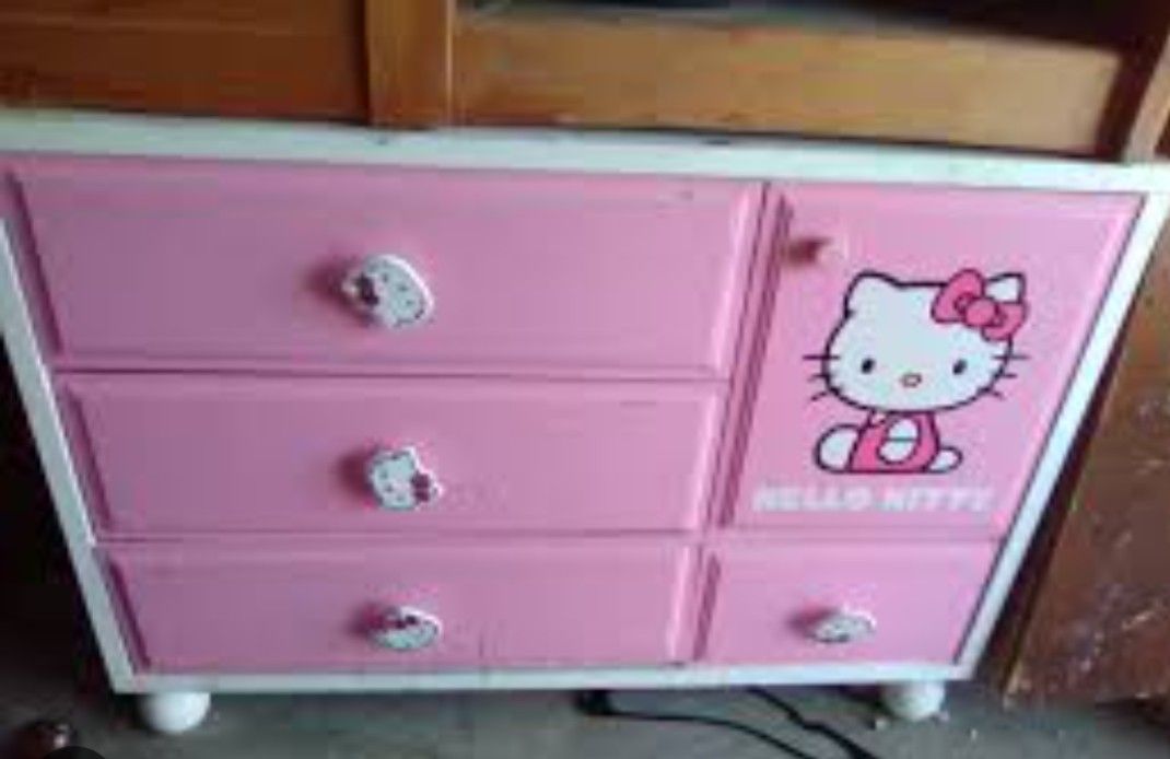 Hello kitty Bedroom Furniture Set