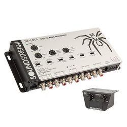 Soundstream Premium Bass Processor with Line Driver/Line Converter for Car Audio