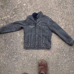 black levi denim jacket 