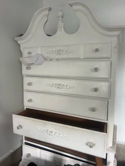 FREE WOOD VINTAGE TALL DRESSER