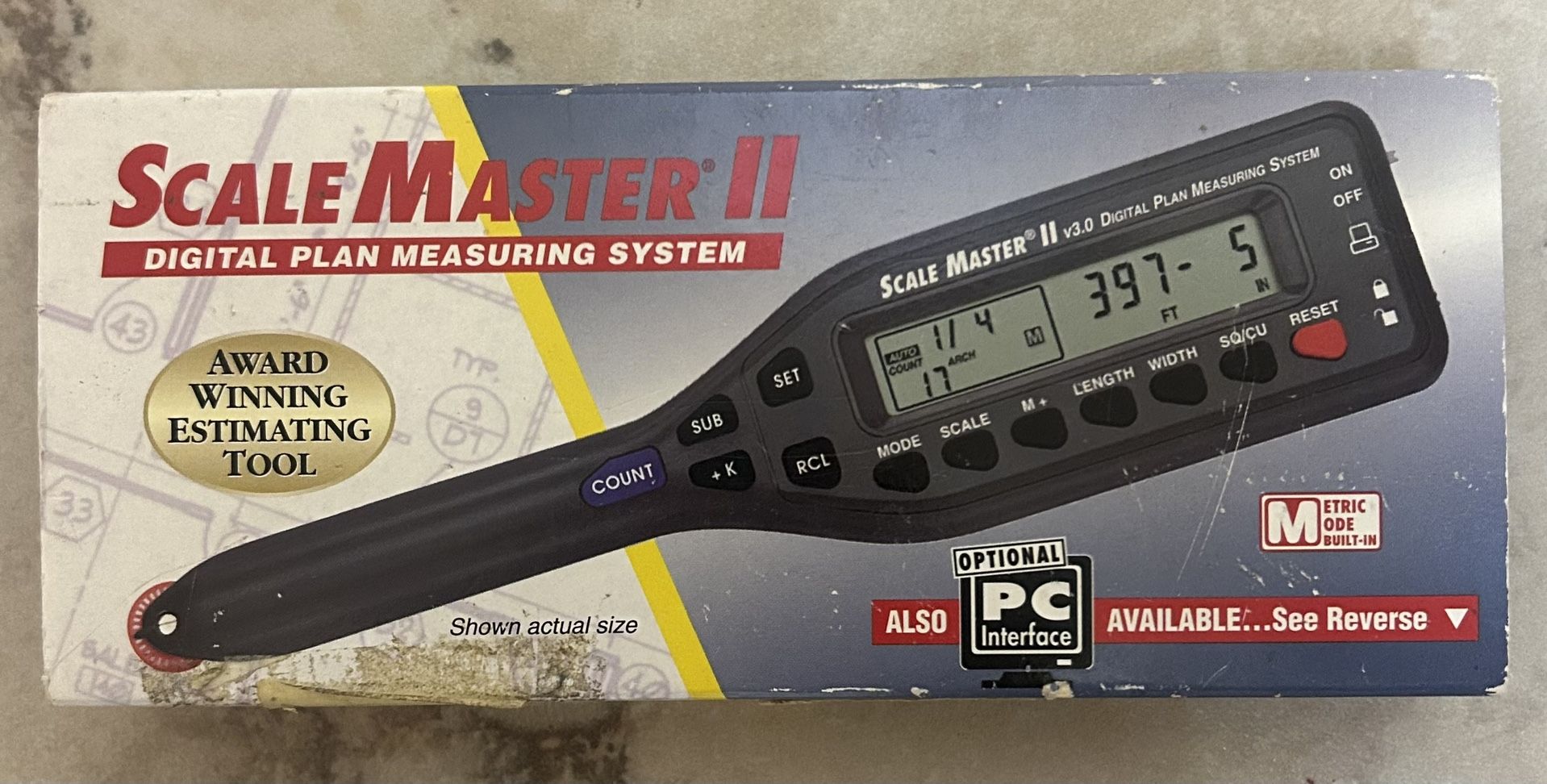 Scale Master II Digital Plan Measuring System- Like New! Used Once.