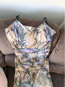 Spaghetti Strap Long Dress XL
