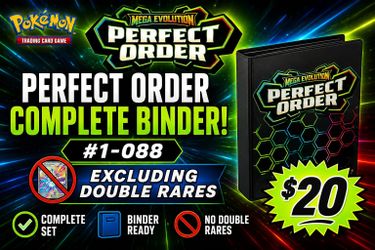 🔥 Pokémon ME03 “Perfect Order” Complete Set Binder For Sale 🔥
