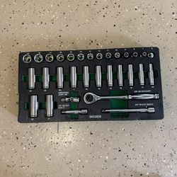 Sk 3/8 ratchet set -complete