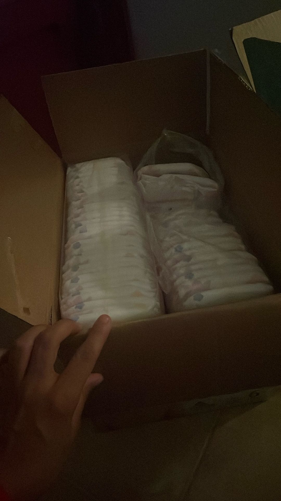 Open Box Size 6 Huggies Brand