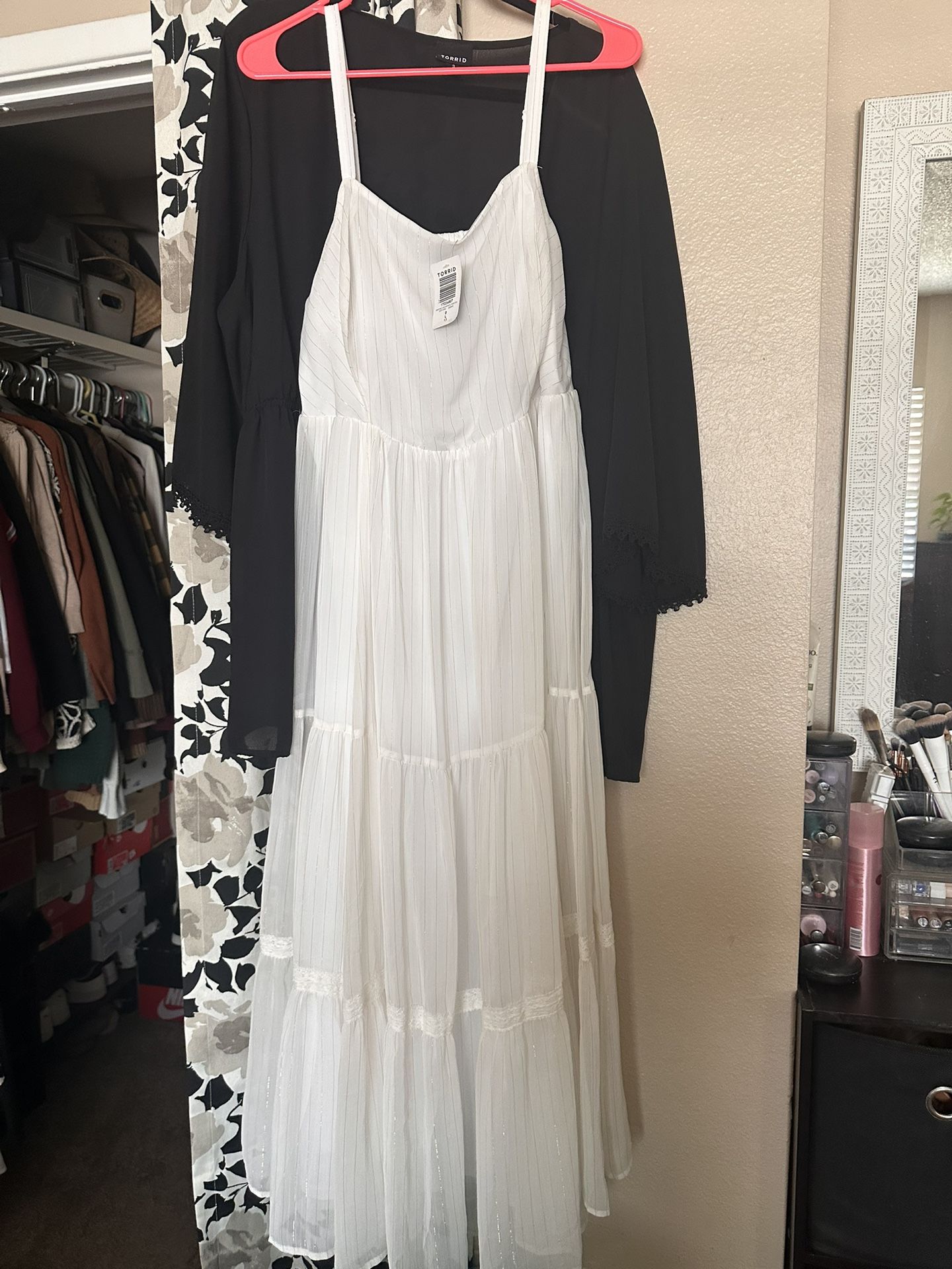 Torrid White Dress
