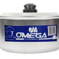 OMEGA Cooking Pot - Anodize(Silver Steel) Pure Quality