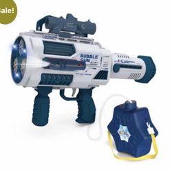 CONUSEA N-Hole Electric Rocket Boom Bubble Gun