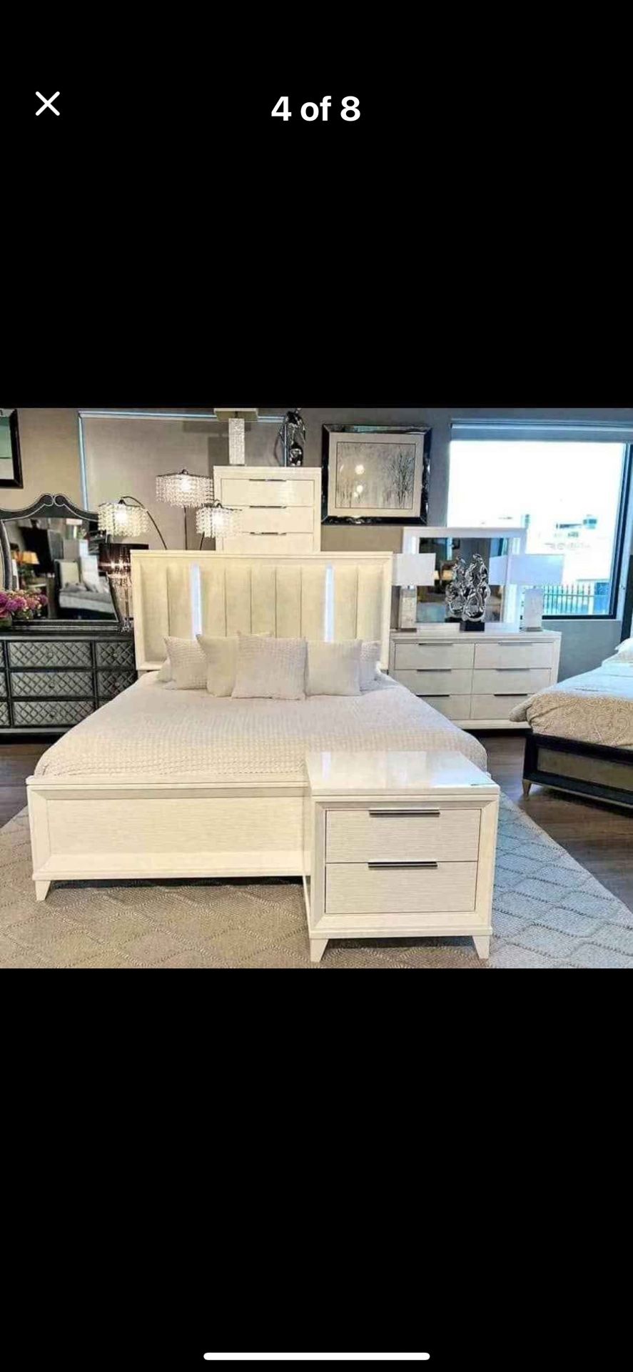 Beautiful Fabric Bed Frames Available For Delivery And Setups