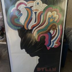 Original Poster Bob Dylan By Milton Glaser 