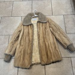 Vintage Faden Furs Mink Jacket  size M to L