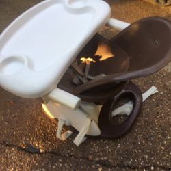 Very nice adjustable SpaceSaver hi chair only $20 firm