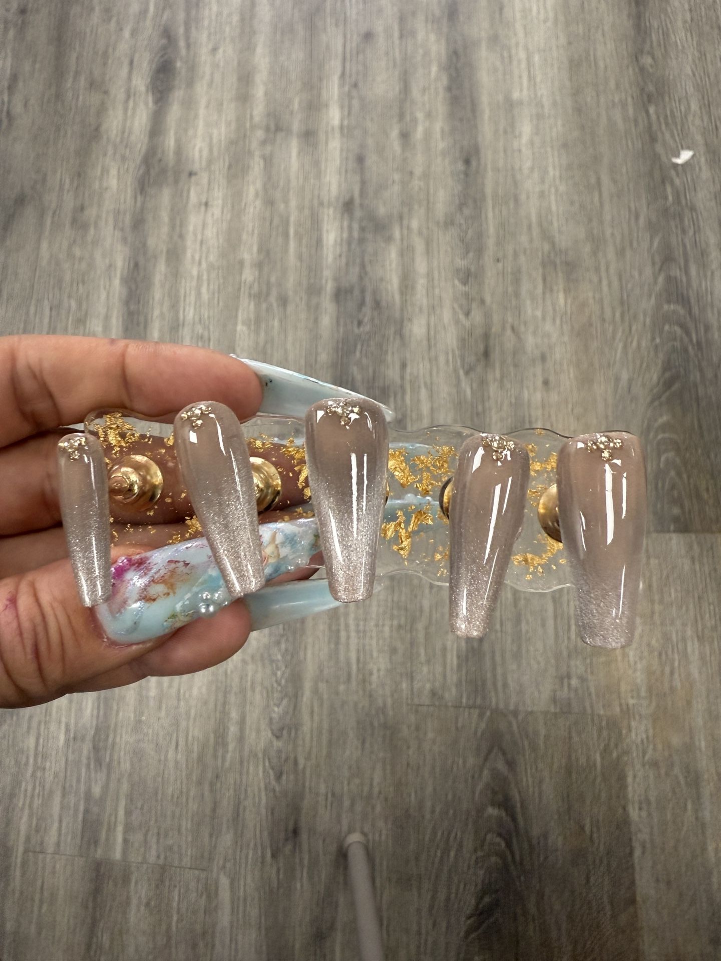Acrylic Gel Set With Gems