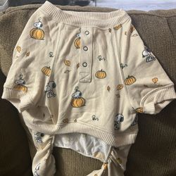 Peanuts Dog Pj Set