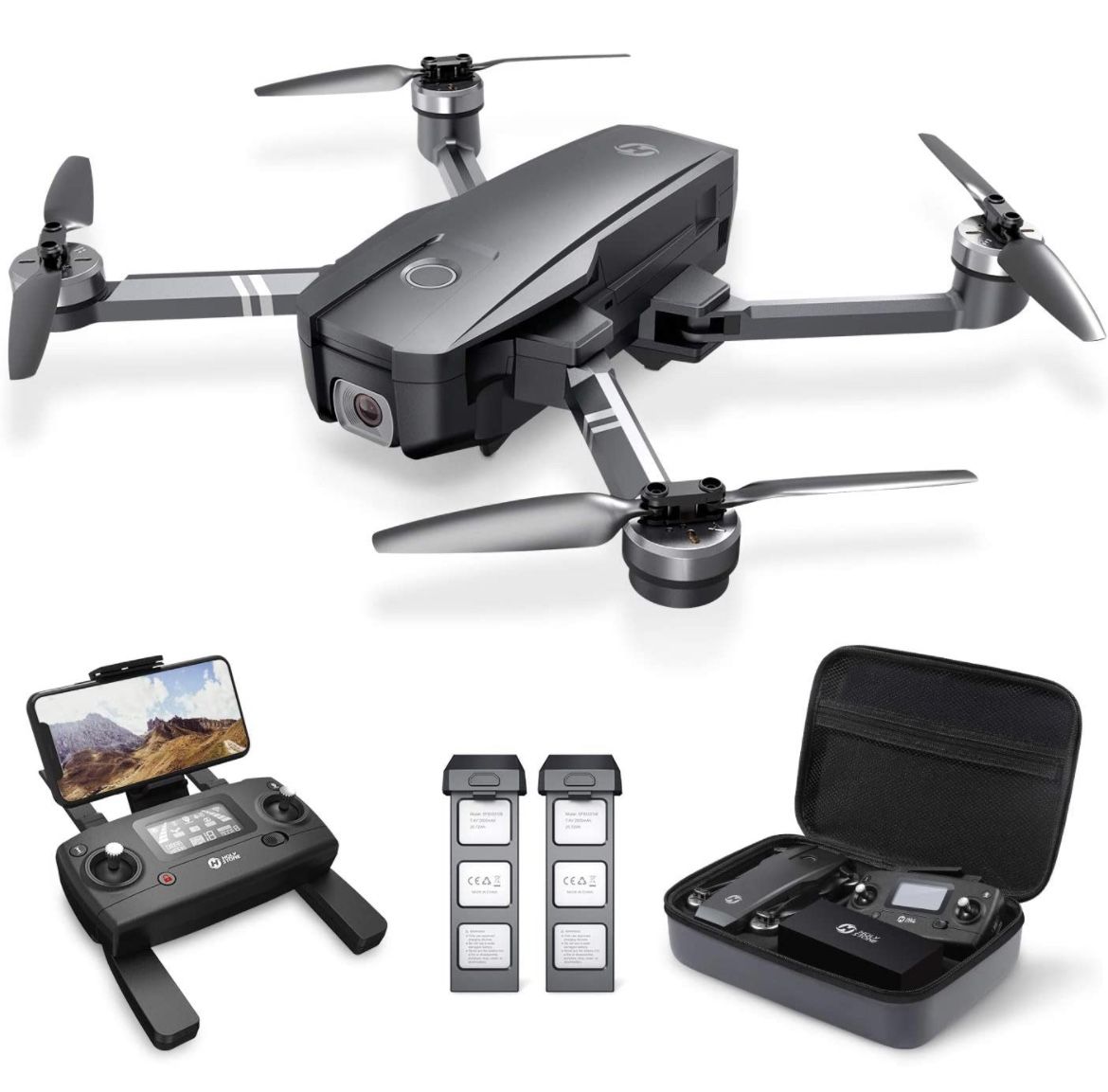 DRONE 4K! Holy Stone HS720 Foldable GPS Drone with 4K UHD