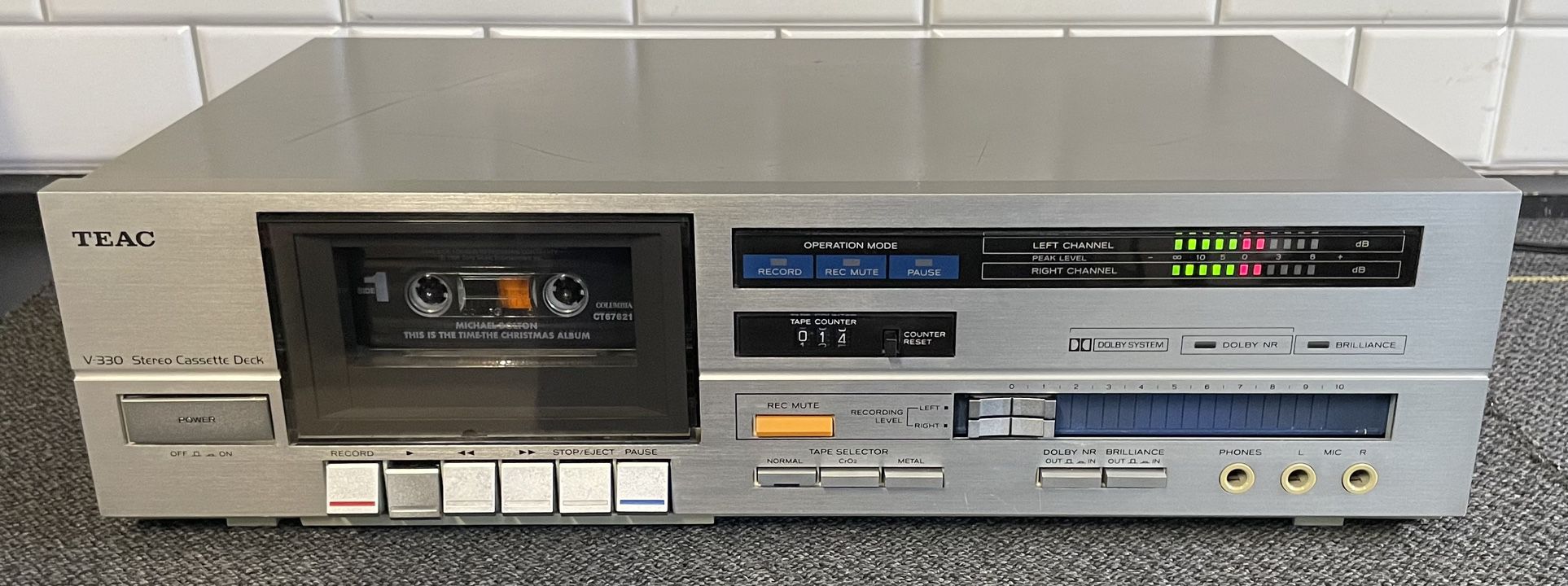 Teac V-330 Stereo Cassette Deck 