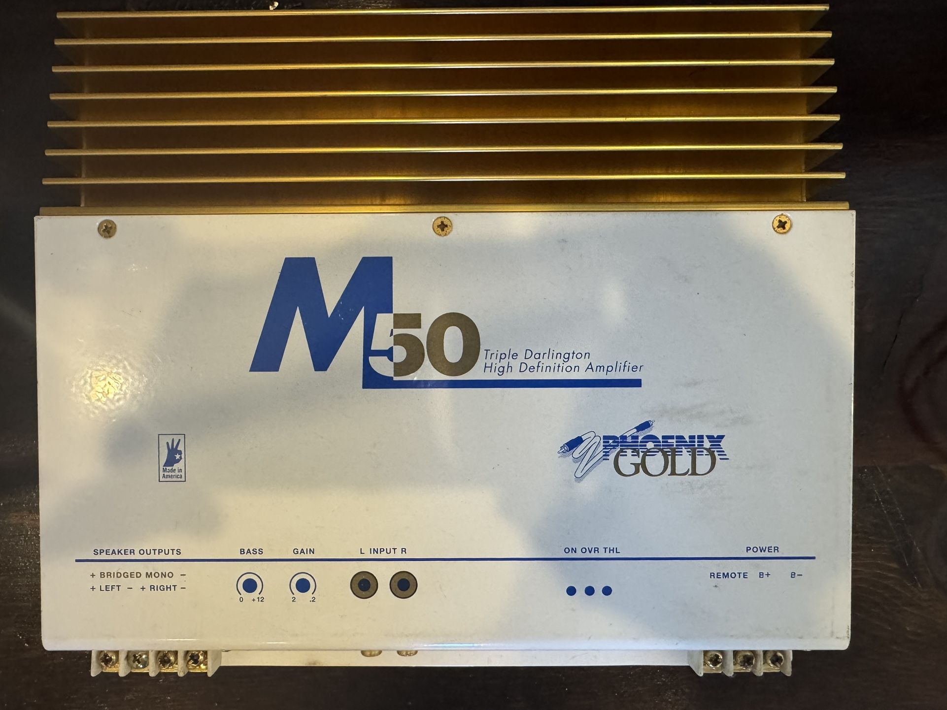 Vintage Phoenix Gold Amp and Crossover