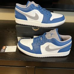 Jordan 1 Low True Blue Size 12 DS 