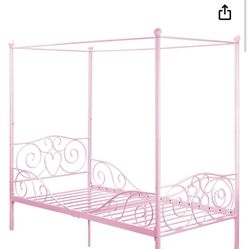 Pink Girl Twin Bed