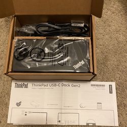 ThinkPad USB-C Dock Gen 2 - NEW IN BOX 