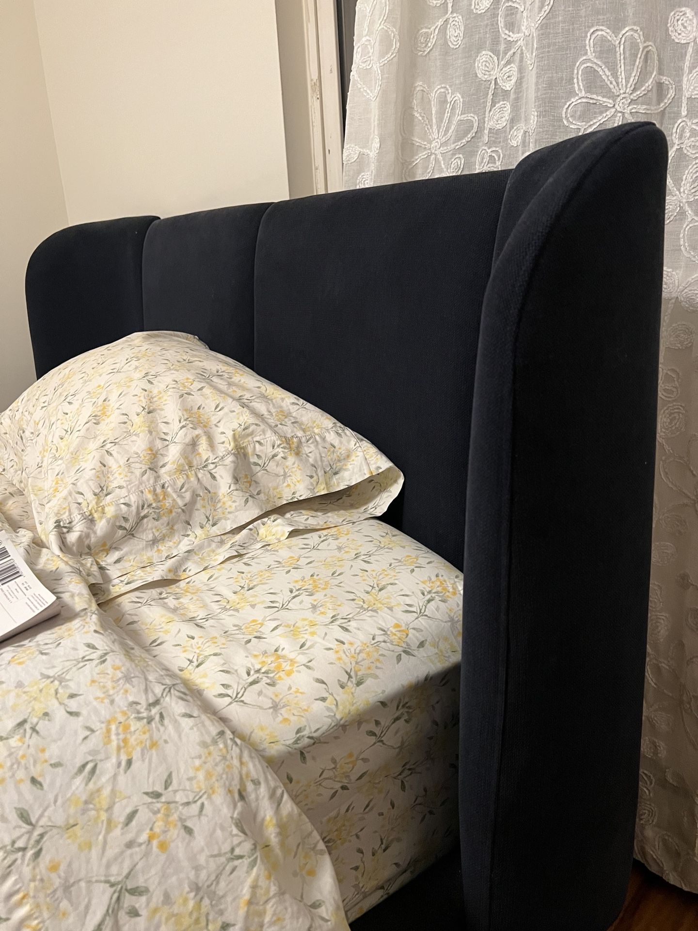 TUFJORD, IKEA Upholstered Queen bed frame