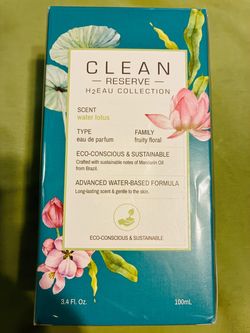 Clean Reserve H2Eau Water Lotus Eau de Parfum 3.4 oz