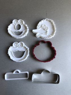 Sesame st. Themed Cookie Cutters