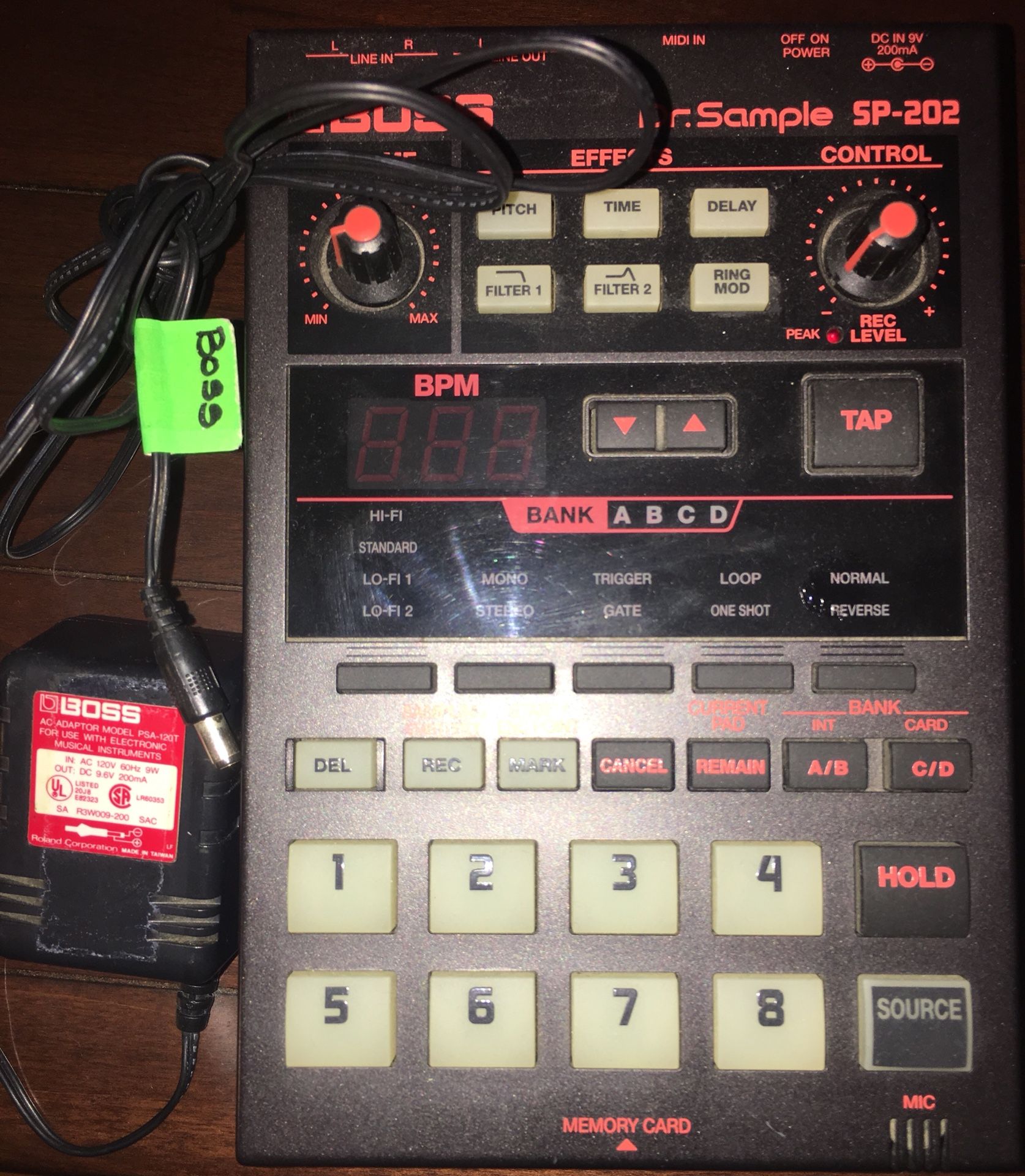 Boss SP-202 Dr. Sample