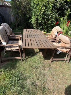 IKEA garden table and chairs