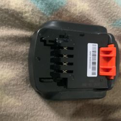 New Lithium 1.5am.   12v     Black Decker
