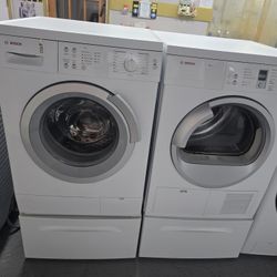 Washer And Dryer Set Bosch W-24inch Small 