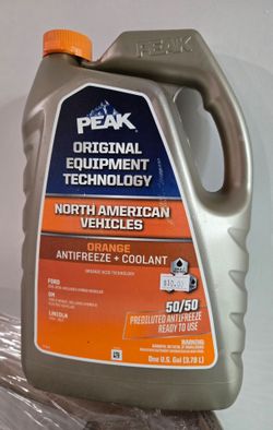 Peak Orange Antifreeze Coolant 1 Gallon