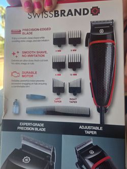 Swissbrand deluxe shaver kit