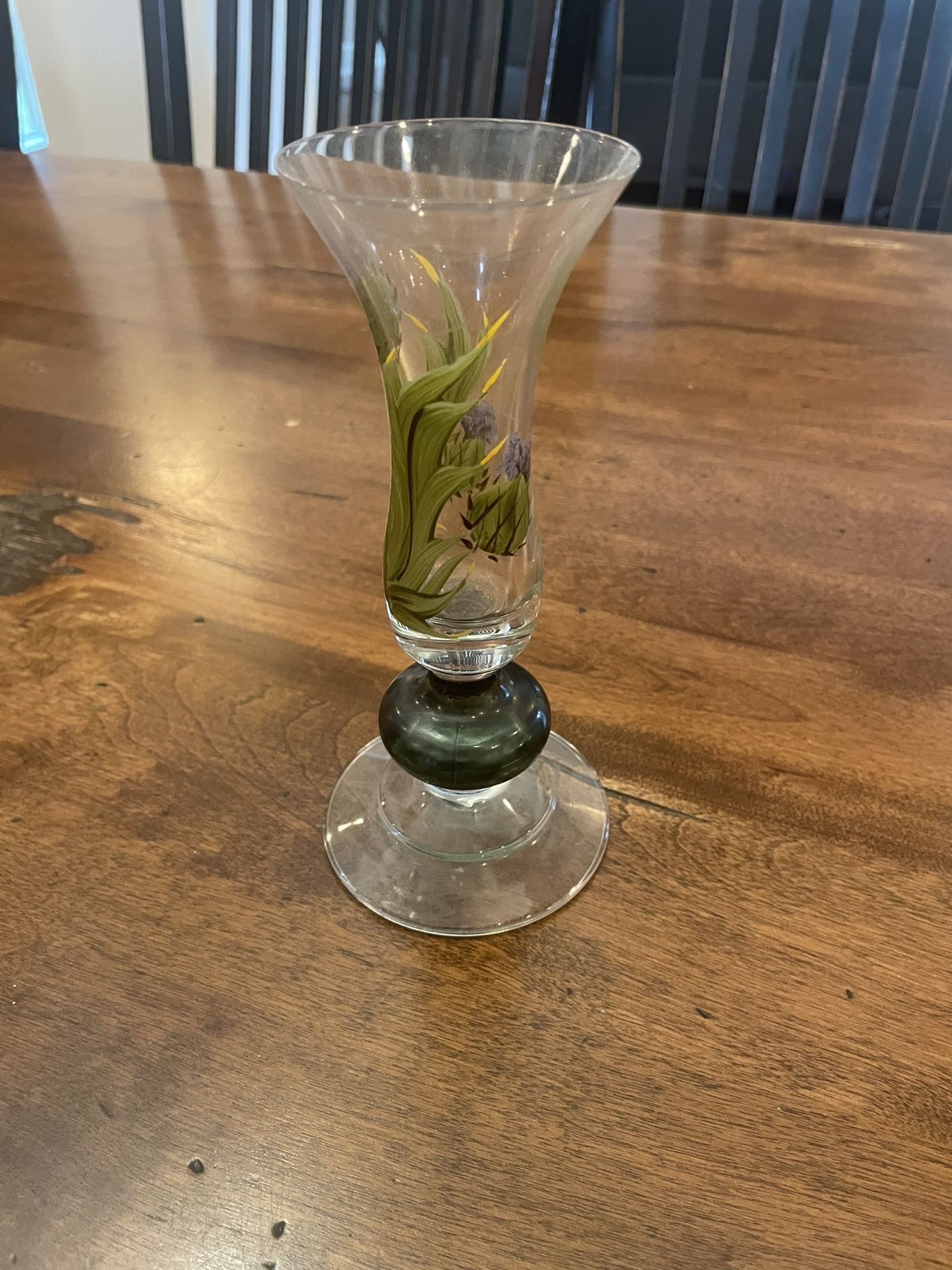 Beautiful Vintage Weighted Bud Vase