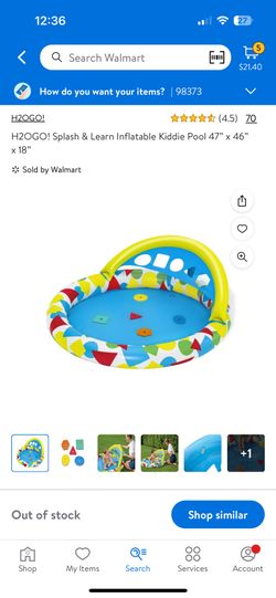 Kiddie Splash & Learn Pool