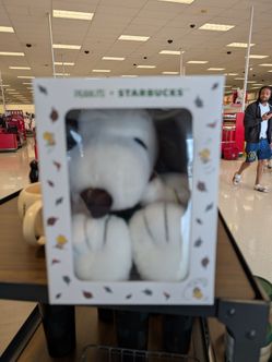 Peanuts x Starbucks Snoopy Plush