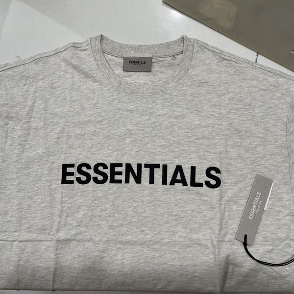 fear of god essentials t shirt oatmeal