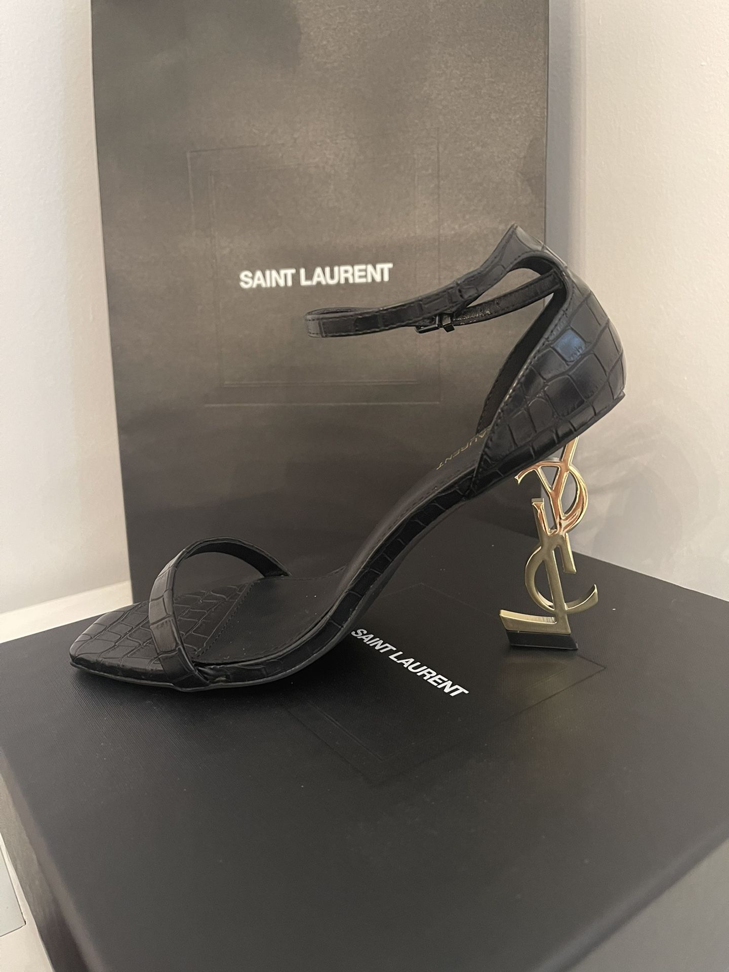 High Heels YSL Black/Gold