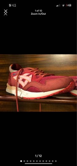 Size 7 MEN’s Asics Gel-Lyte V Shoes H31EK Volcano Red/Ronnie Fieg