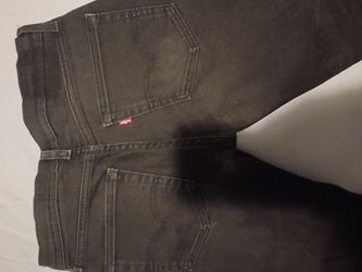 Levis jeans black denim