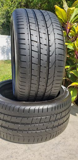 285/35/20 PIRELLI P ZERO 97% TREAD MASARRITE BMW MERCEDES MUSTANG CHEVY DODGE JAGUAR