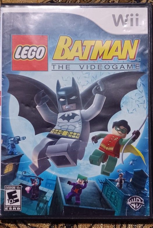 Batman Lego Nintendo Wii DC Comics Robin Video Game Joker