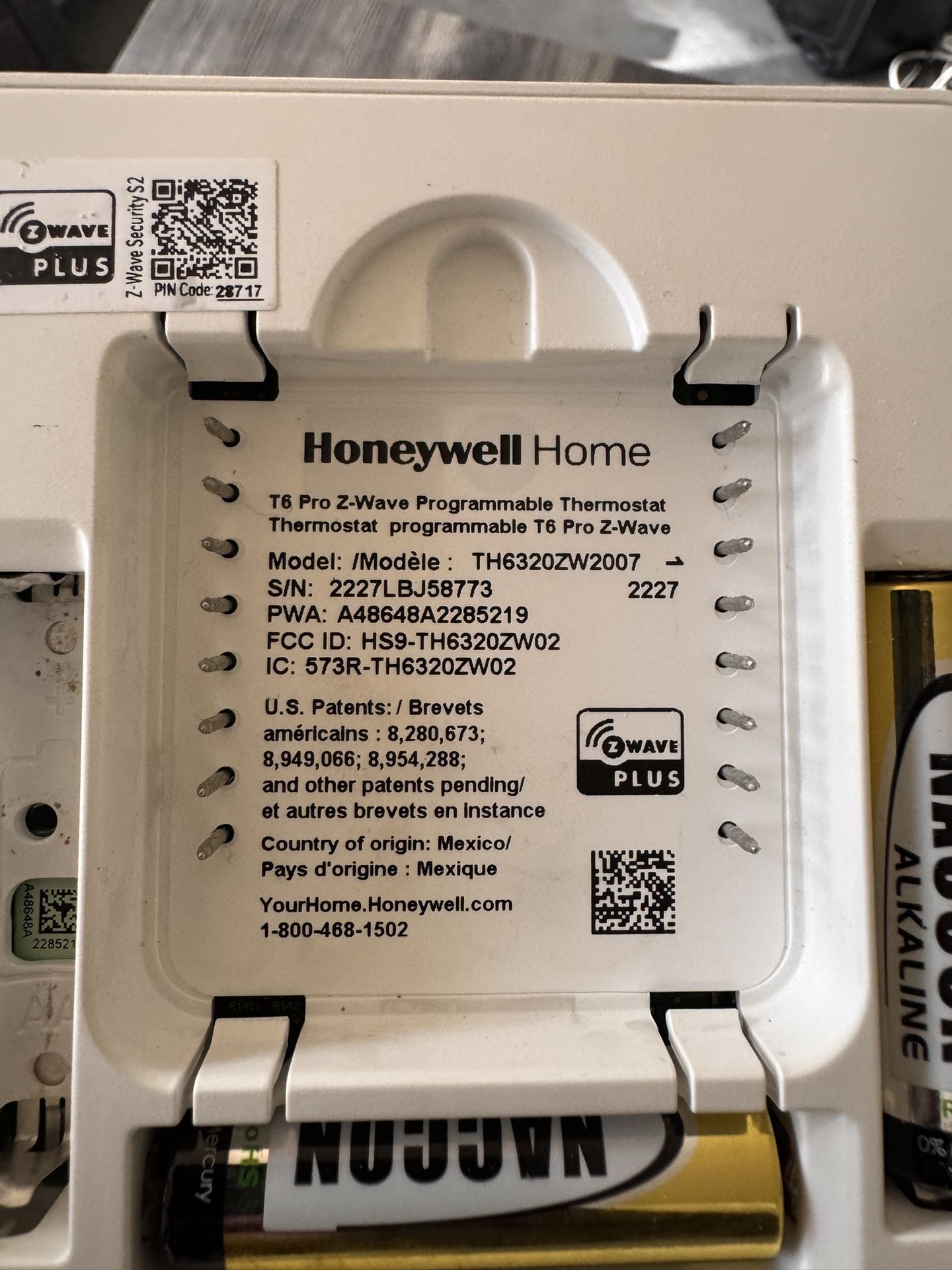 Honeywell Thermostat