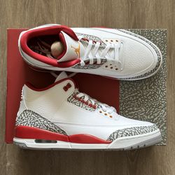 Nike Air Jordan 3 Cardinal Red 10.5M