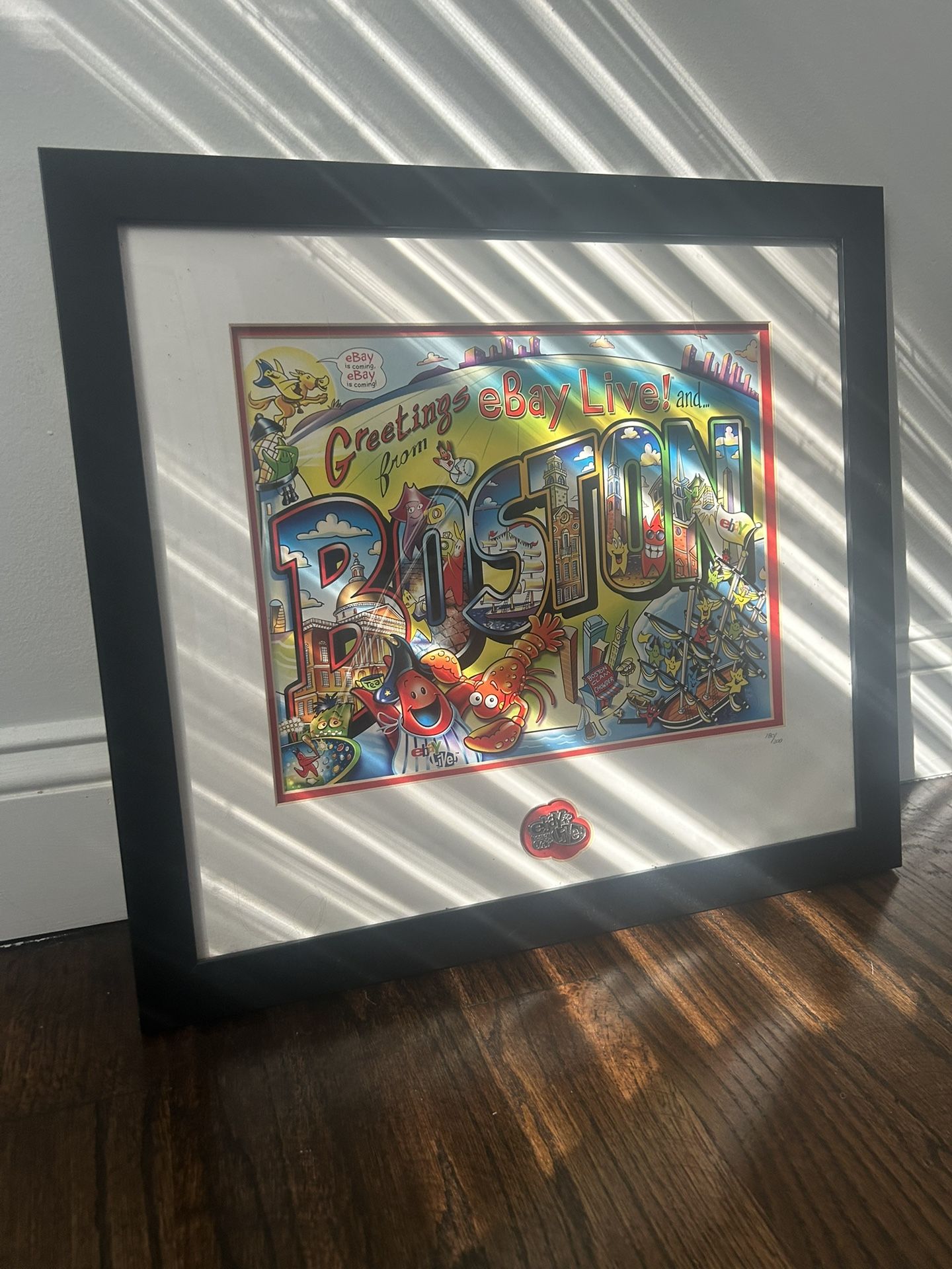 eBay Live Boston 2007 Lithograph #150/200 Signed By Michael O. Smith