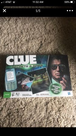Brand New CLUE Secretes & Spies Game