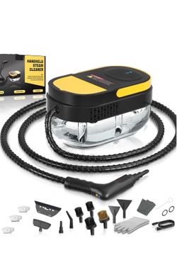 Portable Steam Cleaner – 212°F High Temperature, 3-Level Steam Control