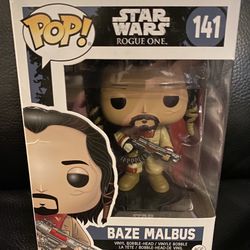 STAR WARS BAZE MALBUS FUNKO POP ROGUE ONE!!!