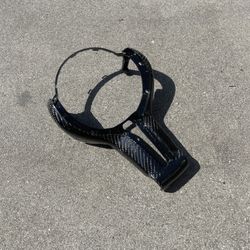 Carbon Fiber Steering Wheel Trim F80 F82 F83 M3 M4